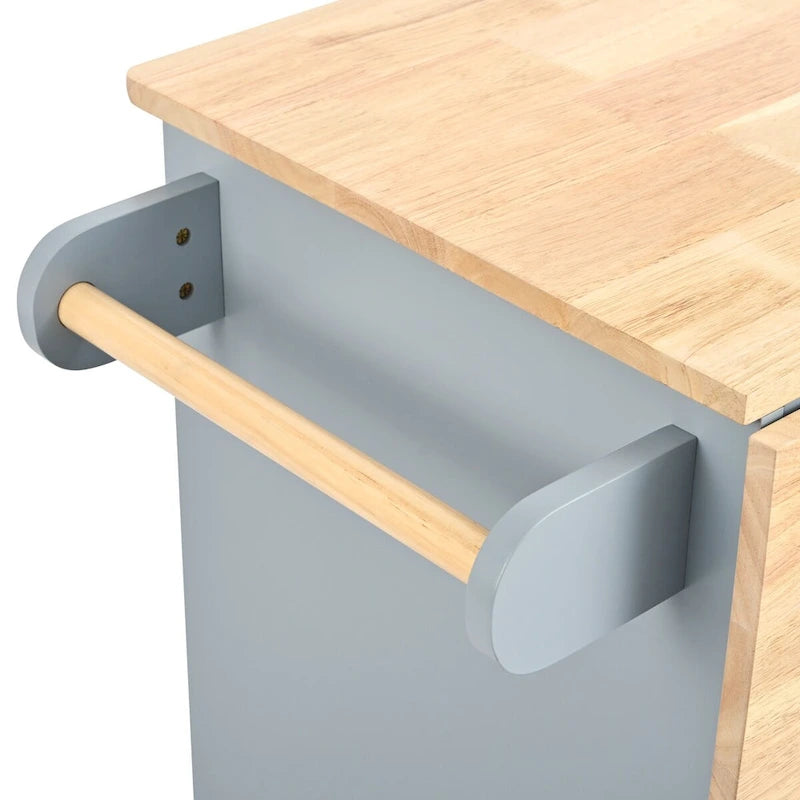 Kitchen Island with Power Outlet