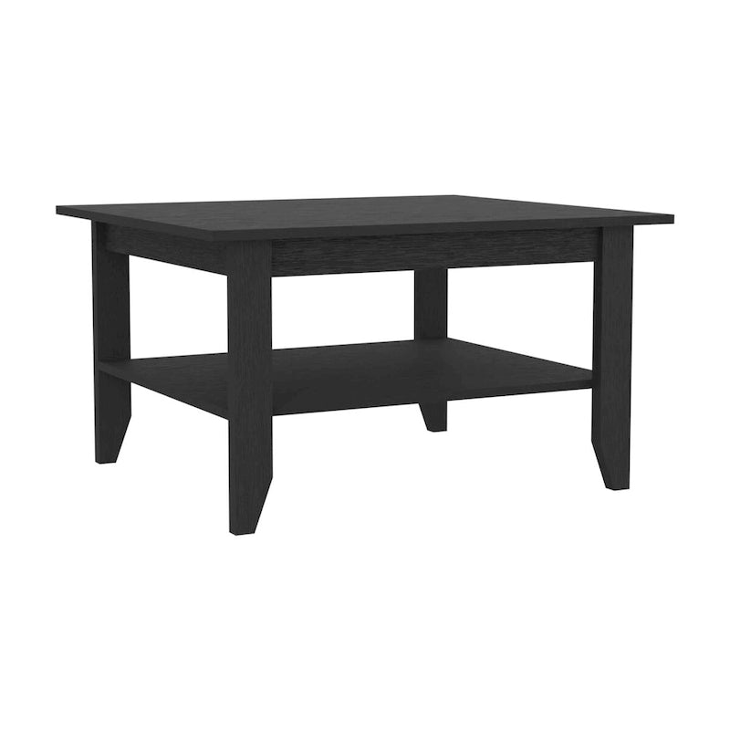 Payson 2-Piece Living Room Set, Bar Cart + Coffee Table, Black for Kitchen, Party and Living Room