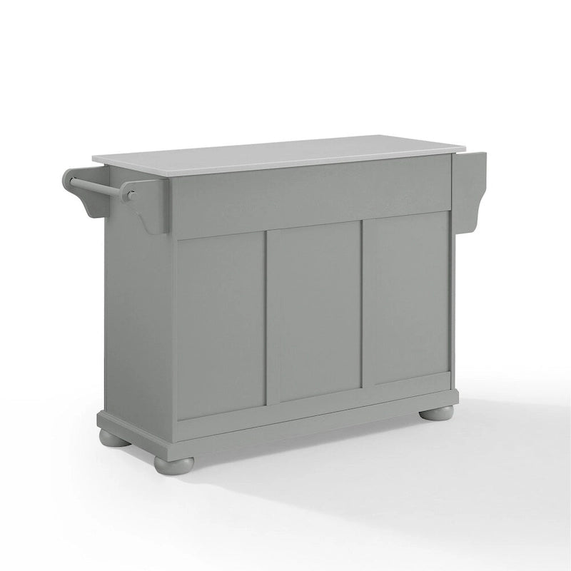 Crosley Alexandria Granite Top Kitchen Island - 18d x 51.5w x 36h