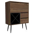 Prunus Bar Cabinet, One Cabinet, Two Drawers - N/A