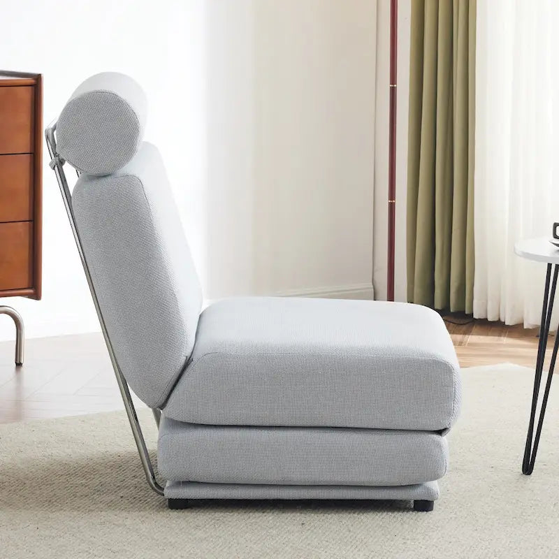 Single Sofa Chair Foldable Single Sofa Bed with Pillow,Portable Foldable Sofa Bed,Leisure Sofa Chair,Easy to Store