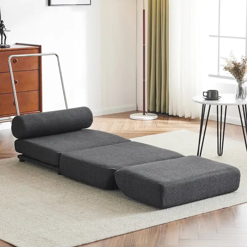 Single Sofa Chair Foldable Single Sofa Bed with Pillow,Portable Foldable Sofa Bed,Leisure Sofa Chair,Easy to Store