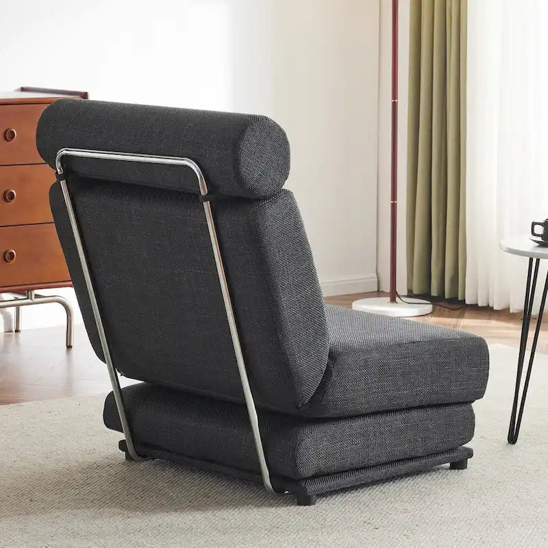 Single Sofa Chair Foldable Single Sofa Bed with Pillow,Portable Foldable Sofa Bed,Leisure Sofa Chair,Easy to Store