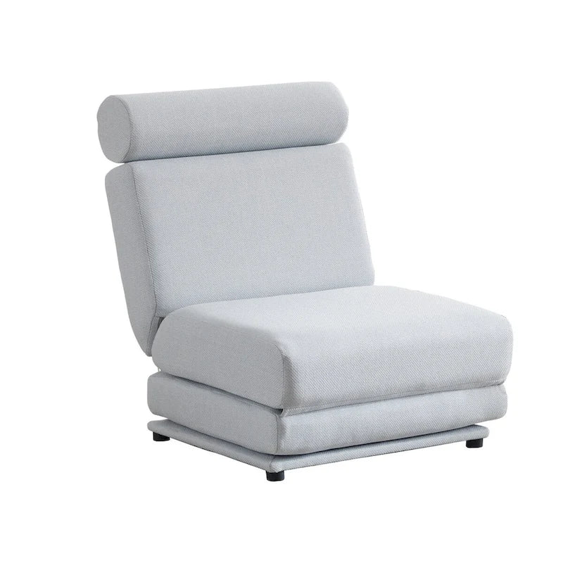 Single Sofa Chair Foldable Bed with Pillow,Portable Sofa Bed,Sofa Chair,Made of Breathable and Wearable Linen