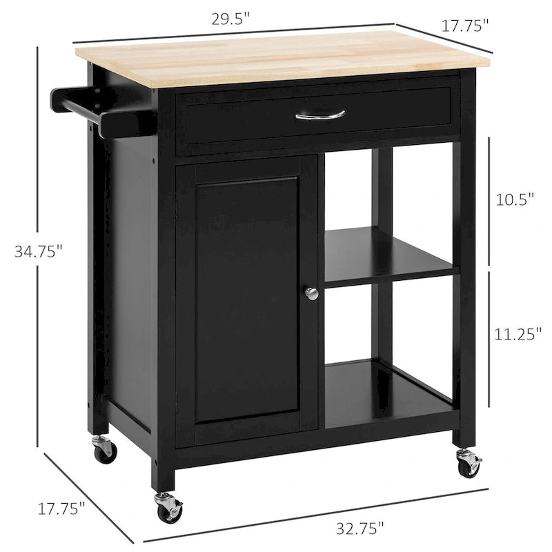 Kitchen Island with Storage for Dining Room