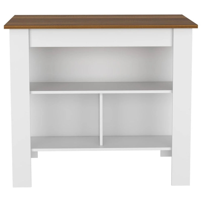 TUHOME Houston 2-Piece Kitchen Set with Kitchen Island and Kitchen Pantry - N/A