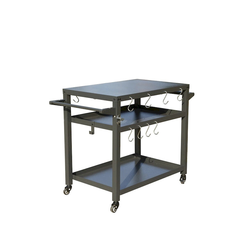 Grill Cart Outdoor with Wheels
