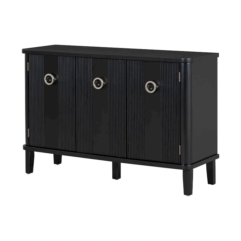 Stable and Sturdy Wood Cabinet
