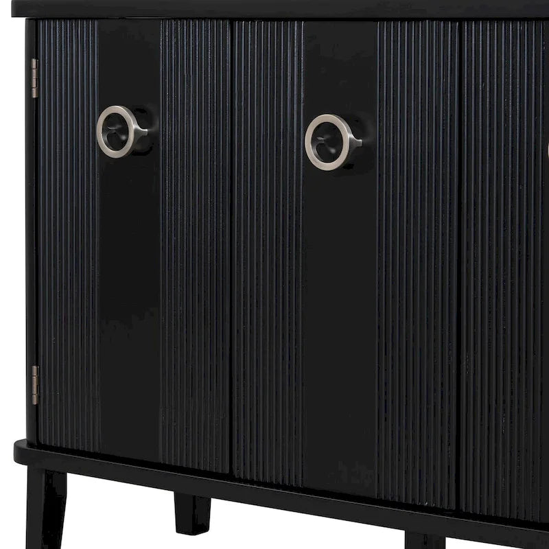 Stable and Sturdy Wood Cabinet