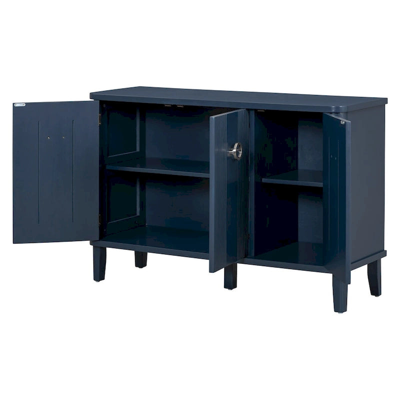 Stable and Sturdy Wood Cabinet