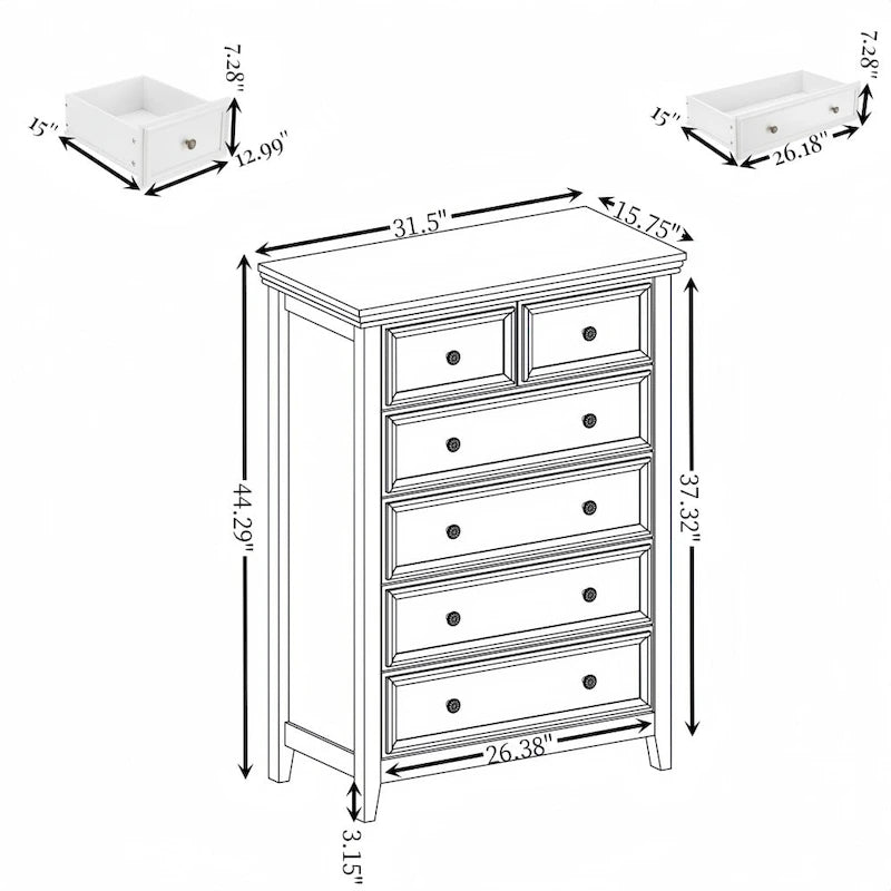 Chest of Drawers Closet Organizers and Storage Clothes Storage Drawers