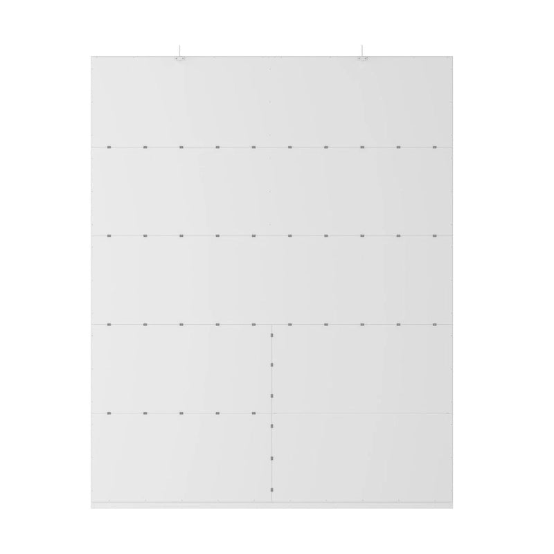 Modular Buffet and Display Cabinet - Modular Design in Pristine White