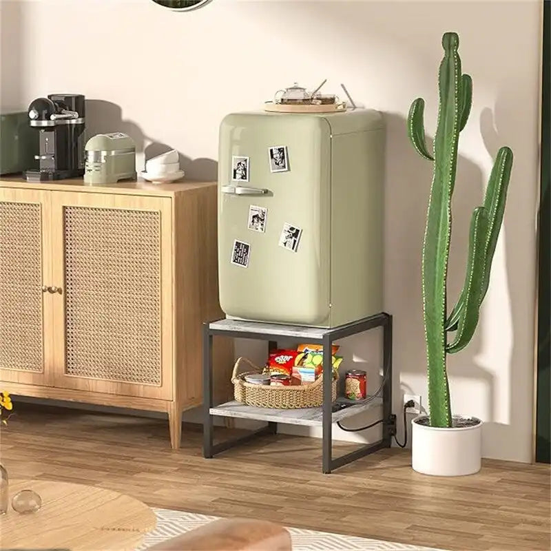 End Table with Charging Station - 20D x 20W x 20.7H