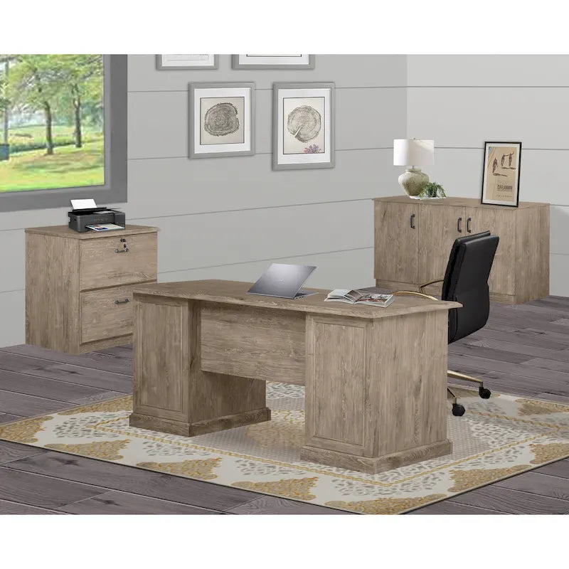 Saint Birch Alaska 3-Door Credenza Storage Cabinet