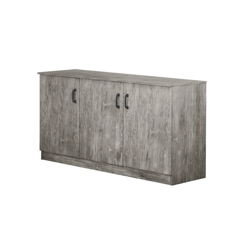 Saint Birch Alaska 3-Door Credenza Storage Cabinet