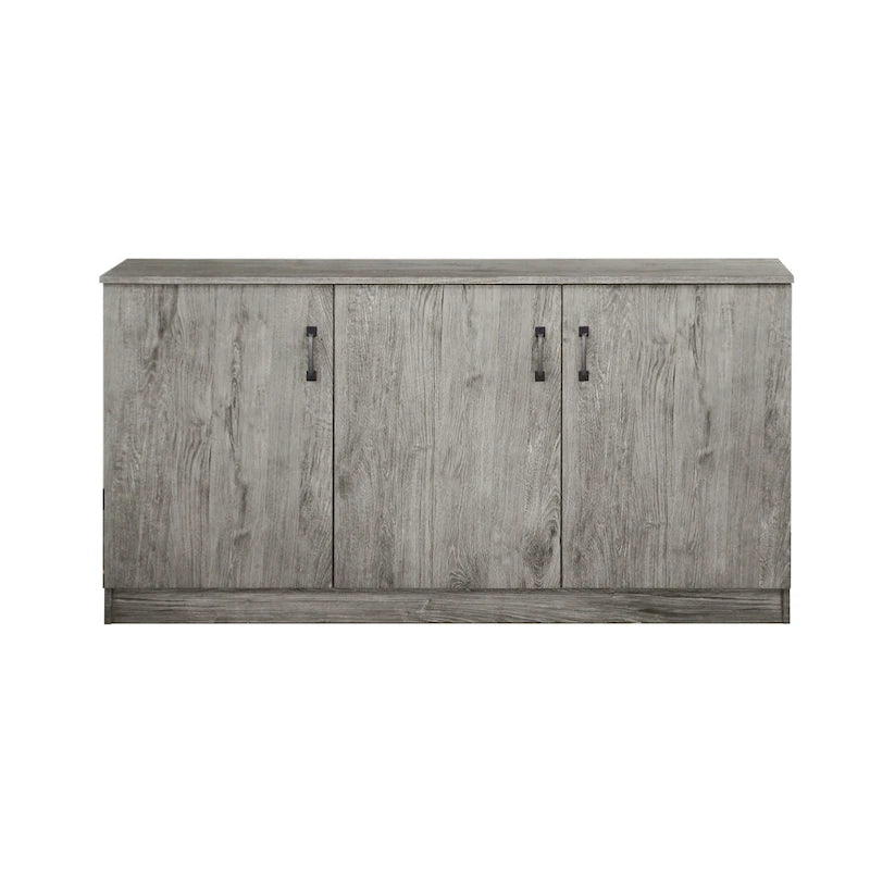 Saint Birch Alaska 3-Door Credenza Storage Cabinet