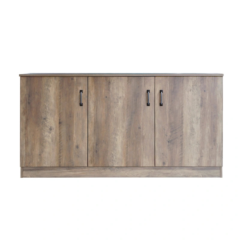 Saint Birch Alaska 3-Door Credenza Storage Cabinet