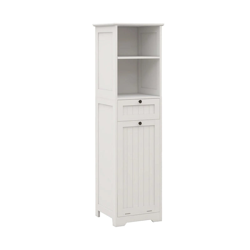 One-Drawer Tilt-Out Laundry Sorter Cabinet