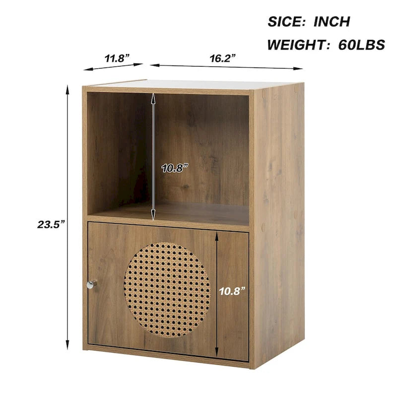 Bathroom storage cabinet,small storage cabinet,ratten locker,1 door cabinet