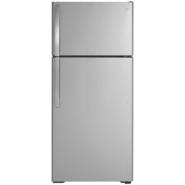 16.6 cu ft Top Freezer Stainless Refrigerator