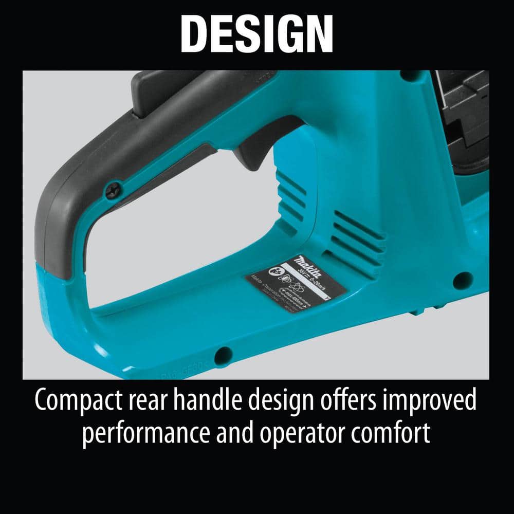 18-Volt X2 (36-Volt) LXT Lithium-Ion Brushless Battery 16 in. Chain Saw Kit with 4 Batteries (5.0 Ah) XCU04PT1